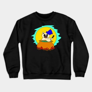 Halloween pictures on t-shirt for kids cat Crewneck Sweatshirt